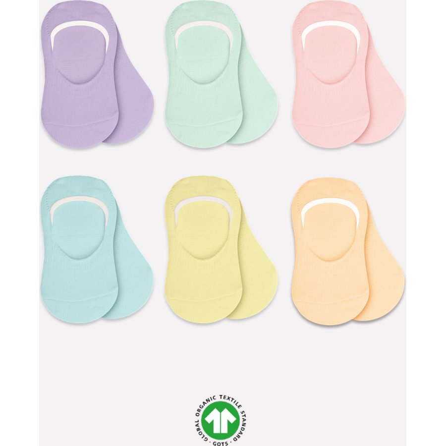 Bistyle 6'Lı Mix Babet Çorap 30101 Lila