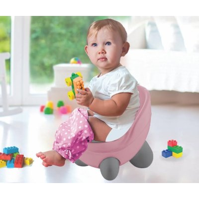 BabyJem TonTon Lazımlık, Pembe, Gri