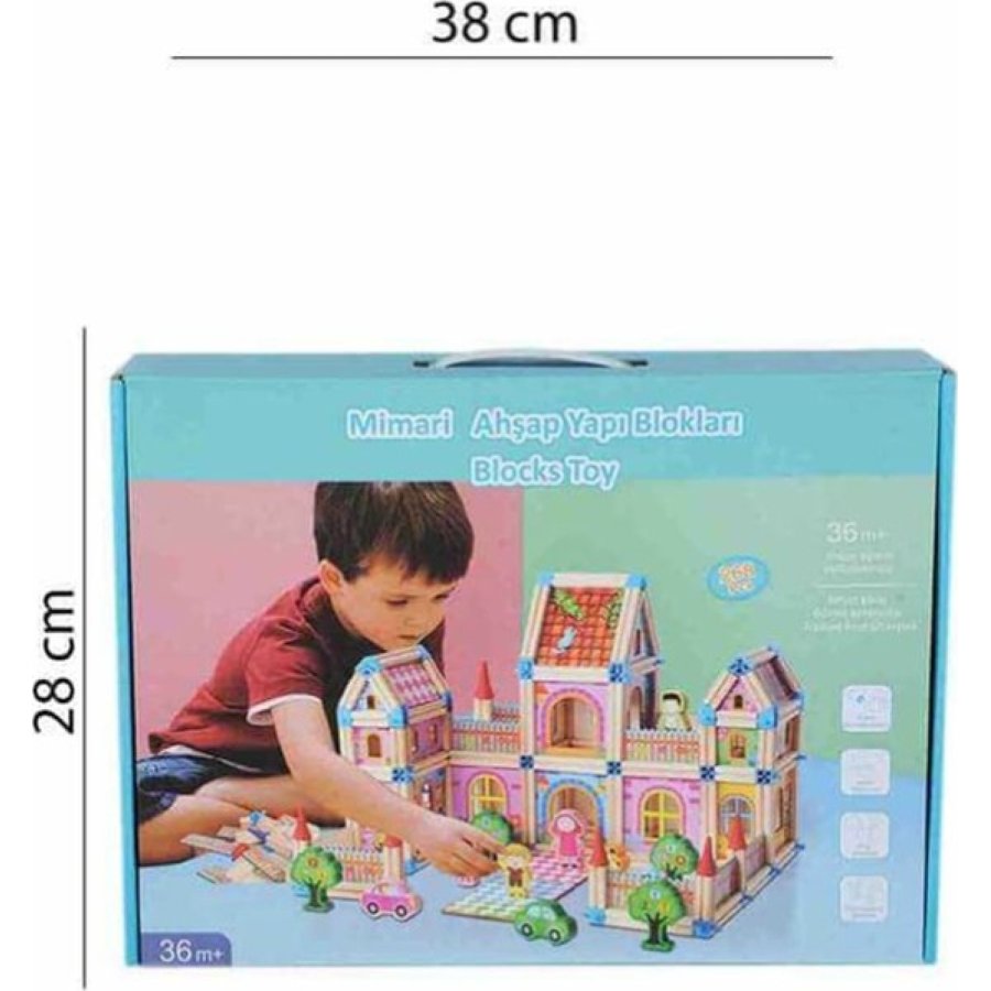 Kızılkaya 268 Parça Mimari Yapı Blokları 2102103