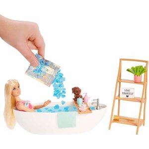 Barbie Wellness Barbi'nin Spa Günü Oyun Seti