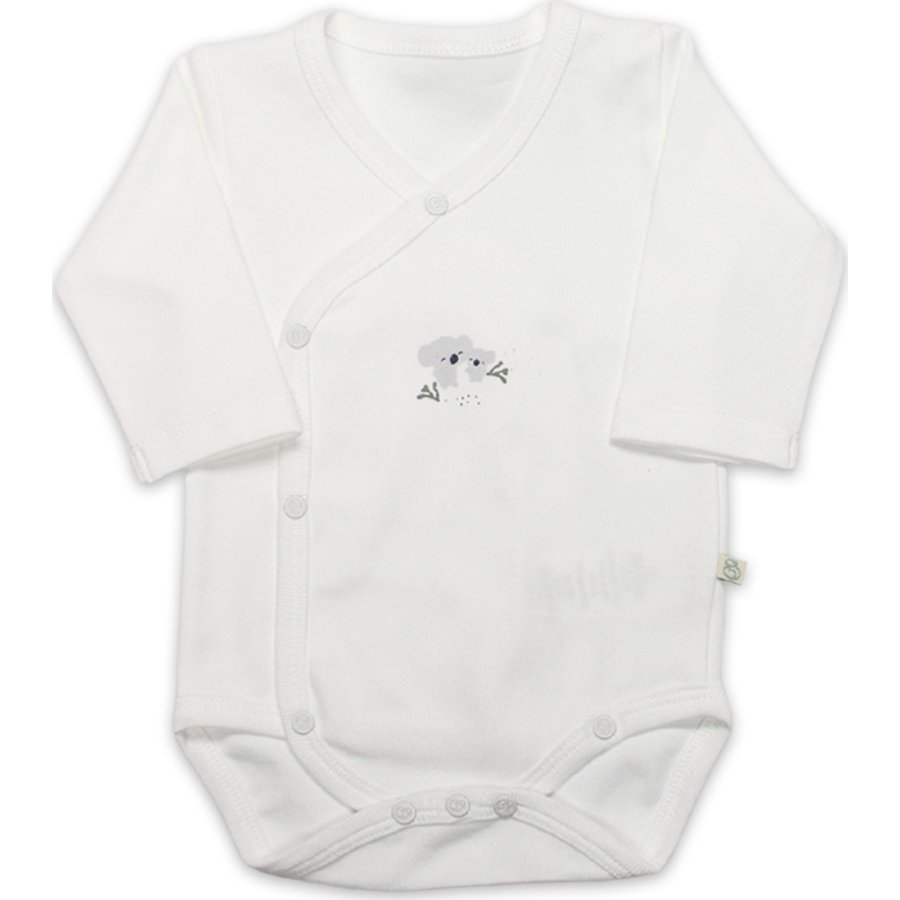 Bistyle Kruvaze Body Uzun Kol Lıttle Koala 17113 Gri