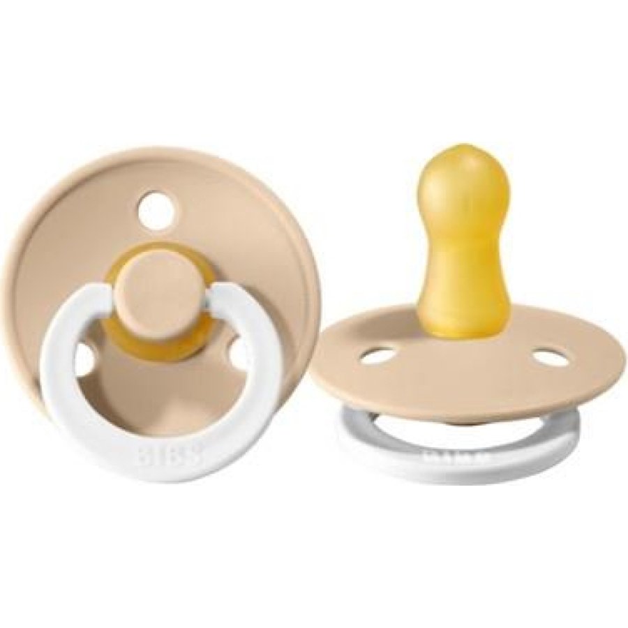 Bibs Colour Kauçuk Emzik 0-6 Ay Vanilla