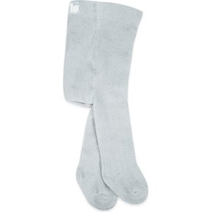 Bistyle Basic Penye Tekli Külotlu Çorap, Gri, Melanj