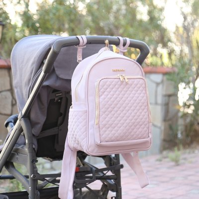 M&Y Dust Deri Anne Bebek Bakım Sırt Çantası, Lila