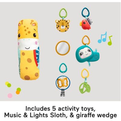 Fisher Price 3'ü 1 Arada Yağmur Ormanı Jimnastik Merkezi