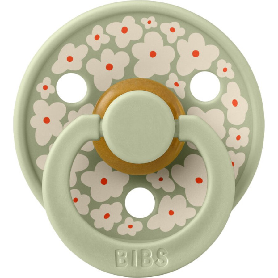 Bibs Studio Colour Jasmine Field Kauçuk Emzik 0-6 Ay Sage