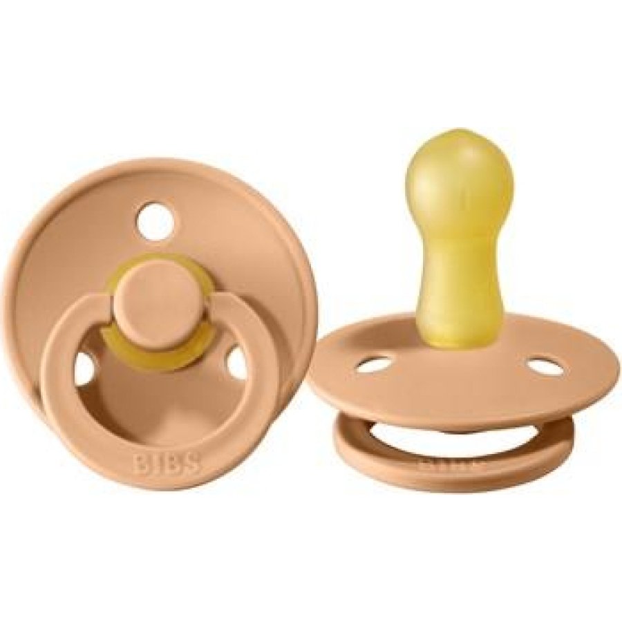 Bibs Colour Kauçuk Emzik 6-18 Ay Peach