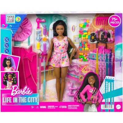 Barbie Brooklyn Eğlenceli Saçlar Oyun Seti
