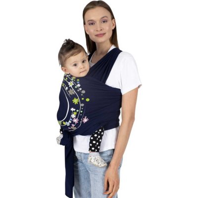 Sevi Bebe Bebek Taşıma Şalı, Lacivert