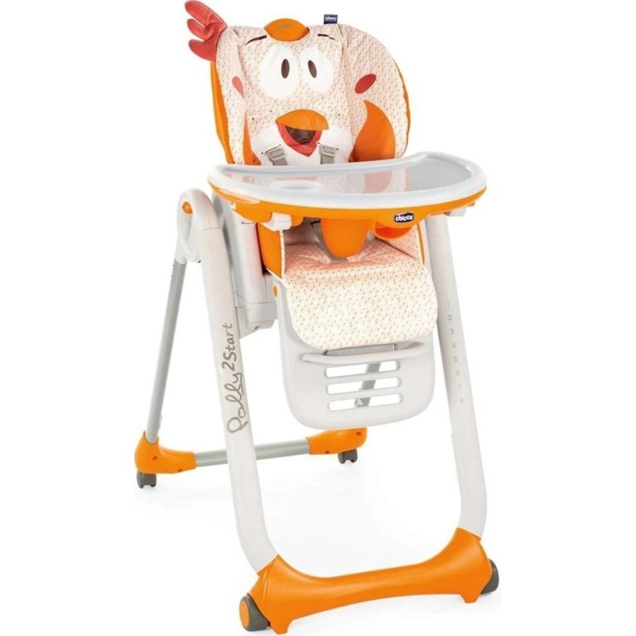 Chicco Polly 2 Start Mama Sandalyesi, Süslü Tavuk