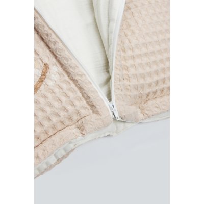 Bistyle Fermuarlı Natural Life Pike Battaniye Boy 70114 Bej