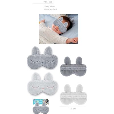 BabyJem Bebek Uyku Maskesi, Gri