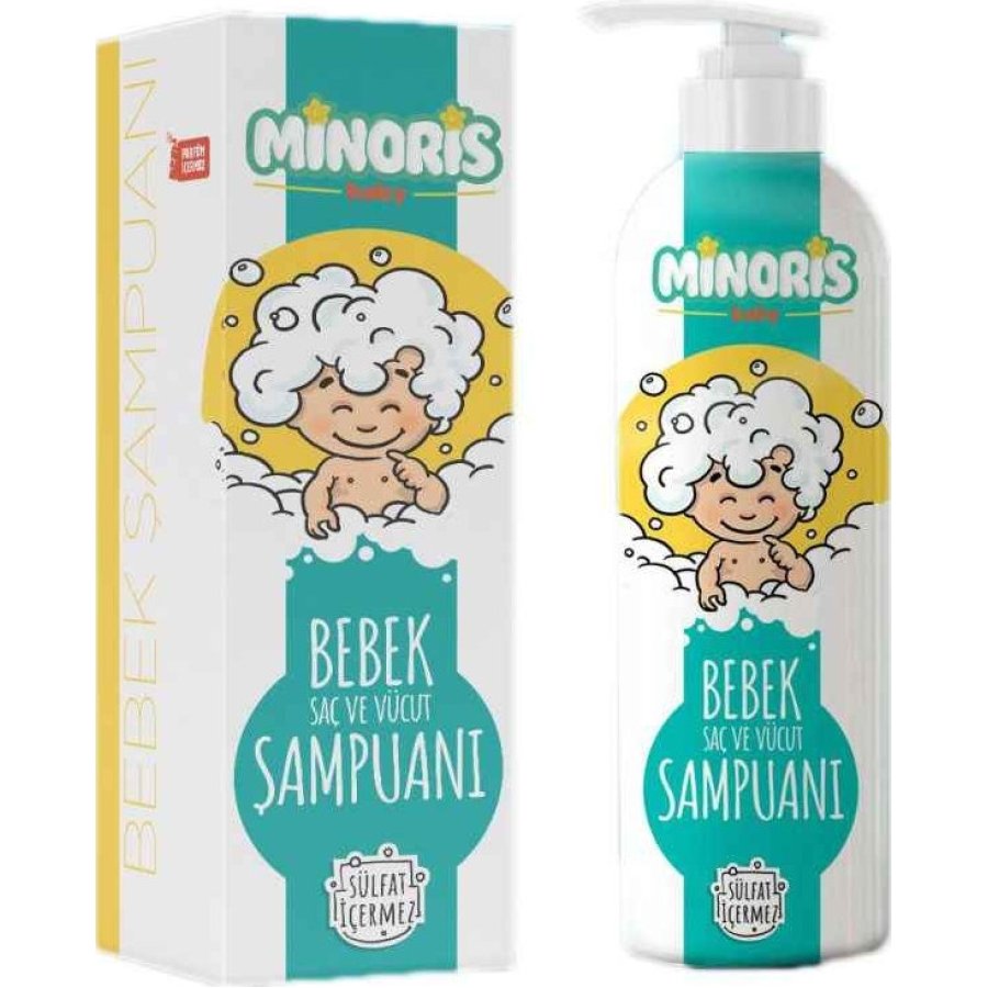 Minoris Baby Organik Bebek Saç ve Vücut Şampuanı 400 ml