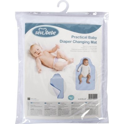 Sevi Bebe Pratik Alt Açma Minderi, Beyaz