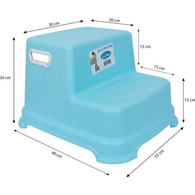 Sevi Bebe Çocuk Basamağı, Turkuaz