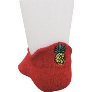 Bibaby Biorganic Sneakers Cute Çorap, Kırmızı