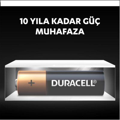 Duracell Kalem Pil, AA, 4'lü