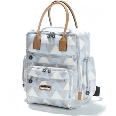 M&Y Eos Digital Anne Bebek Bakım Sırt Çantası, Gri, Mavi