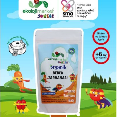 EM Junior Organik Bebek Tarhanası, 250 g