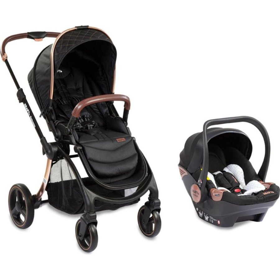 Kraft Extreme Travel Sistem Bebek Arabası, Siyah