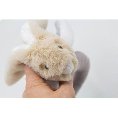 BabyJem Tutmalı Peluş, Mini Tavşan, Taş
