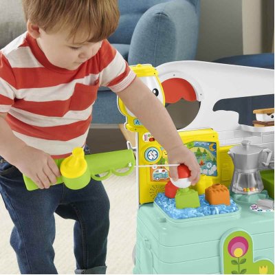 Fisher Price Eğlen ve Öğren 3'ü 1 Arada Karavan, Türkçe-İngilizce