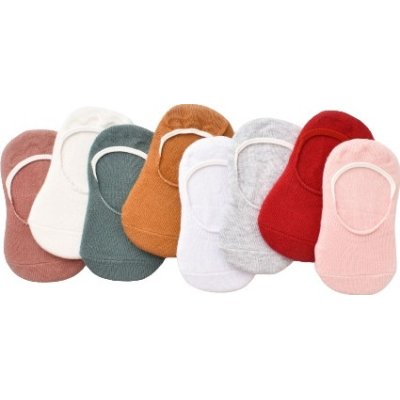 Bibaby Biorganic Basic Kız Babet Çorap, Gri, Gül Kurusu, 2'li