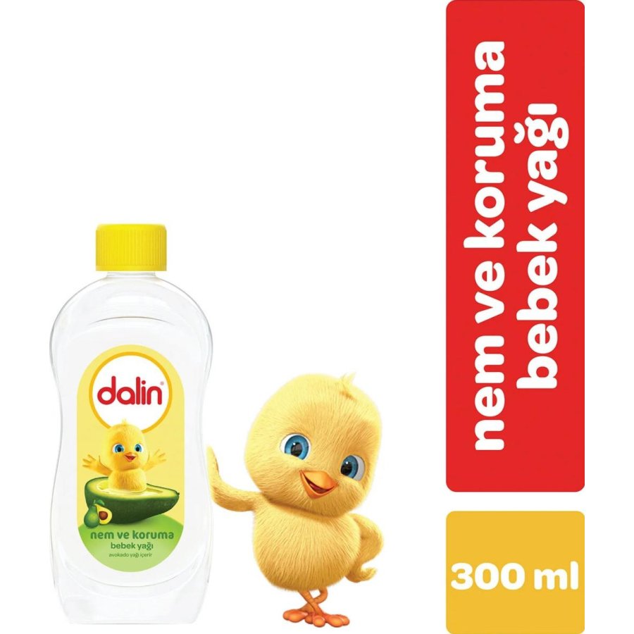 Dalin Nem ve Koruma Bebek Yağı, 300 ml
