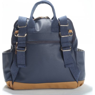 M&Y Holifera Deri Anne Bebek Bakım Çantası, Lacivert