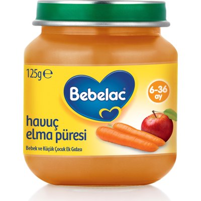Bebelac Havuç Elma Püresi, 125 g