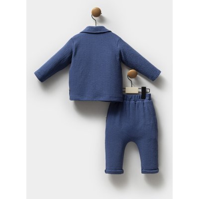 Moi Noi Ceketli Takım MNB5321 Navy Blue
