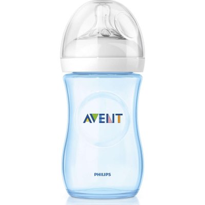 Philips Avent Natural PP Biberon, 260 ml, Mavi