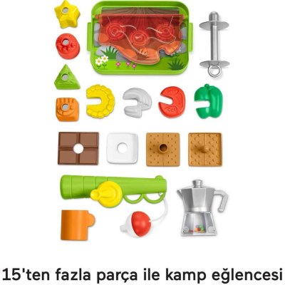 Fisher Price Eğlen ve Öğren 3'ü 1 Arada Karavan, Türkçe-İngilizce