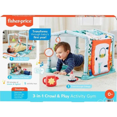 Fisher Price 3'lü 1 Arada Sevimli Kulube Jimnastik Merkezi