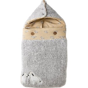 Andywawa Little Zebra Welsoft Portbebe, Gri