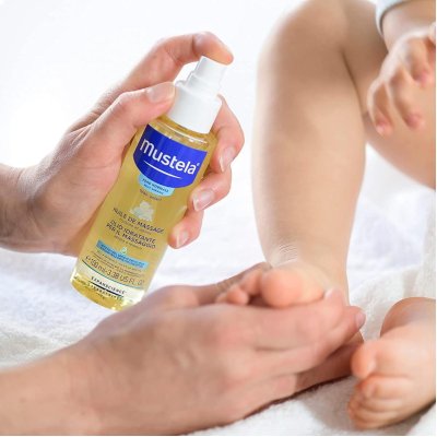 Mustela Bebek Masaj Yağı, 100 ml
