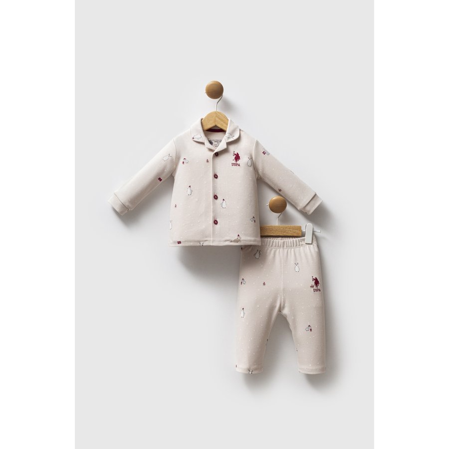 U.S. Polo Assn 2 li Takım USB2532 Bej