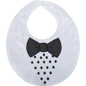 Sevi Bebe Nakışlı Mama Önlüğü, Papyon