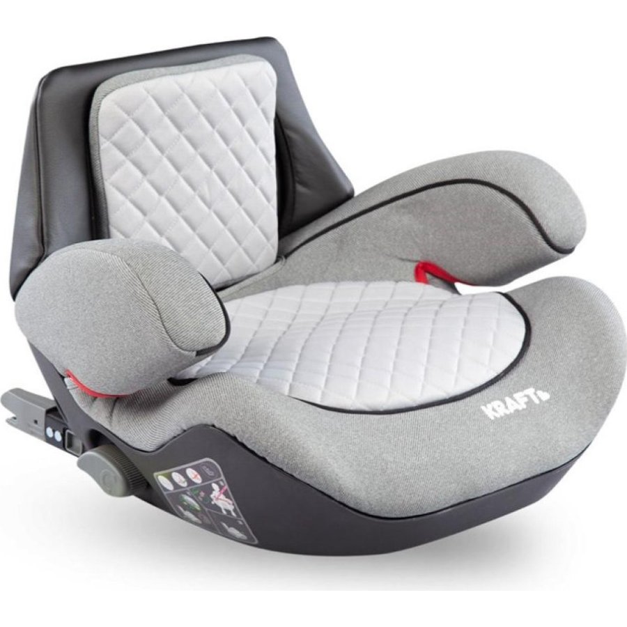 Kraft Opal Fix Booster 15-36 kg Yükseltici, Açık Gri