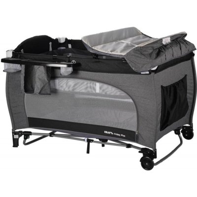 Kraft Friday Plus Oyun Parkı, 70x120, Koyu Gri