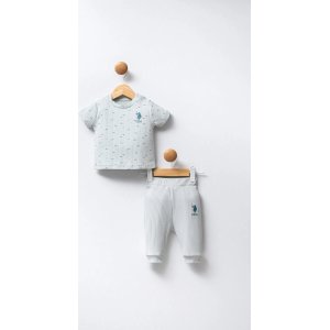 U.S Polo Bebek 2'Li Takım USB2311 Su Yeşili