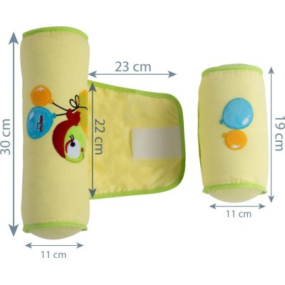 Sevi Bebe Güvenli Yan Yatış Yastığı, Yeşil