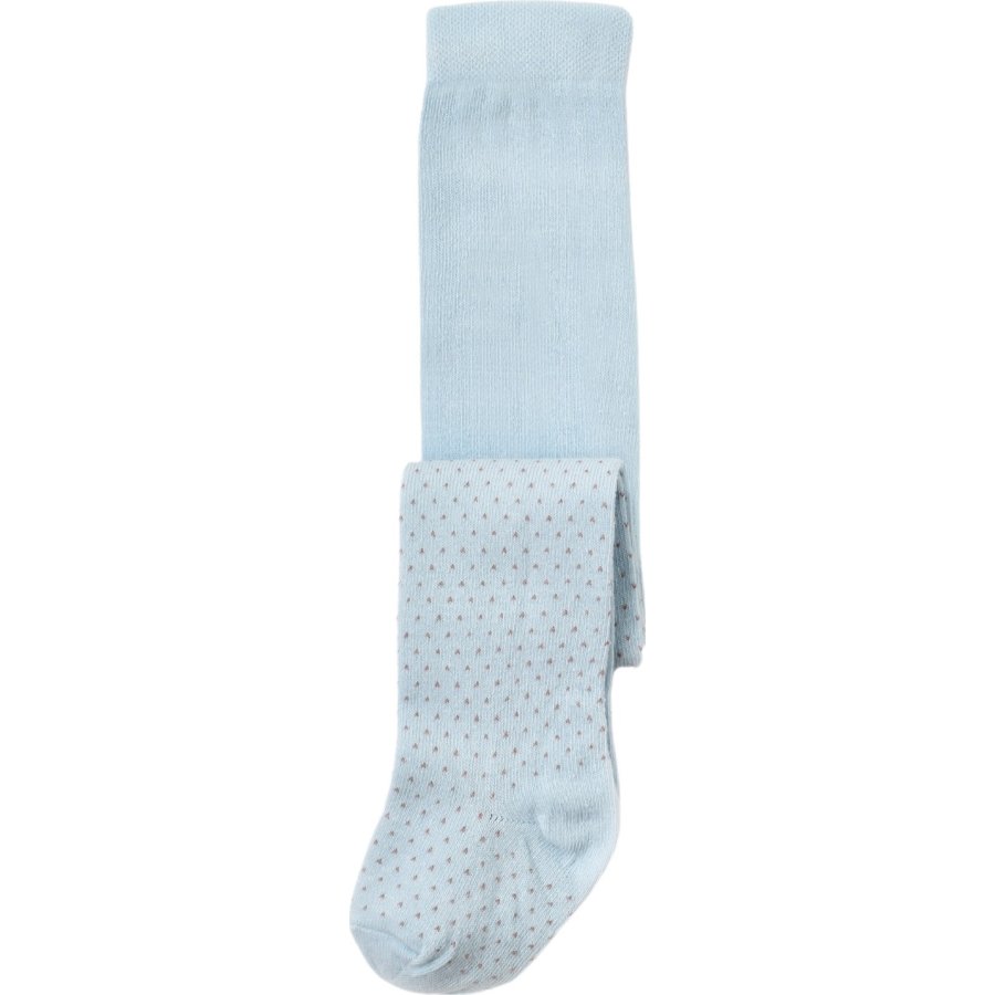 Bibaby Biorganic Klasik Puanlı Külotlu Çorap, Mavi