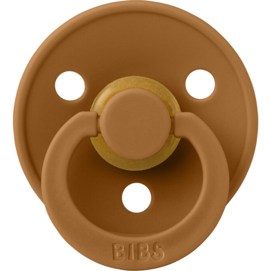 Bibs Colour Kauçuk Emzik 0-6 Ay Caramel