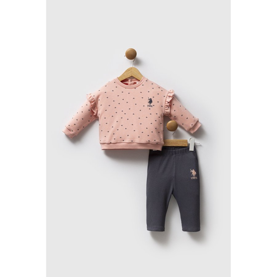 U.S. Polo Assn 2 li Takım USB2762 Somon