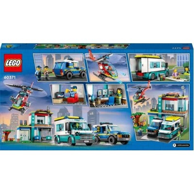 Lego City Acil Durum Araçları Merkezi