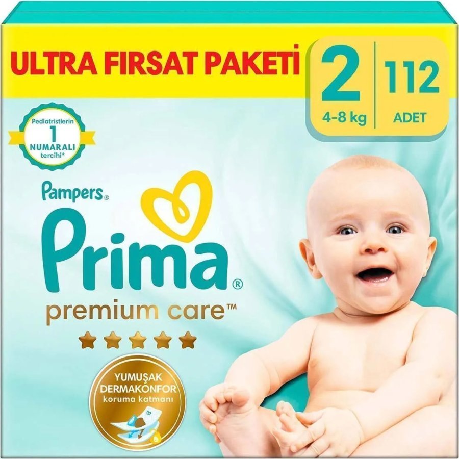 Prima Premium Care Fırsat Paketi 2 Beden 112 Adet