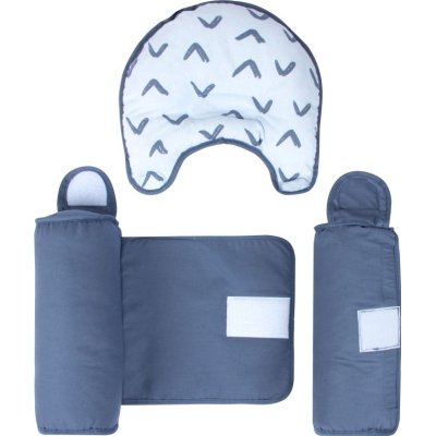 Sevi Bebe Kafa Şekillendirici Yastık Yan Yatış Yastığı, Çentik