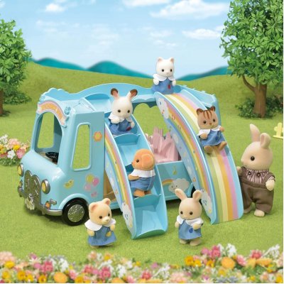 Sylvanian Families Anaokulu Otobüsü