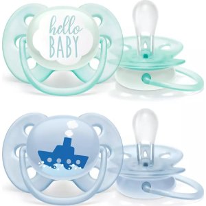 Philips Avent Ultra Soft Emzik, 0-6 Ay, Erkek